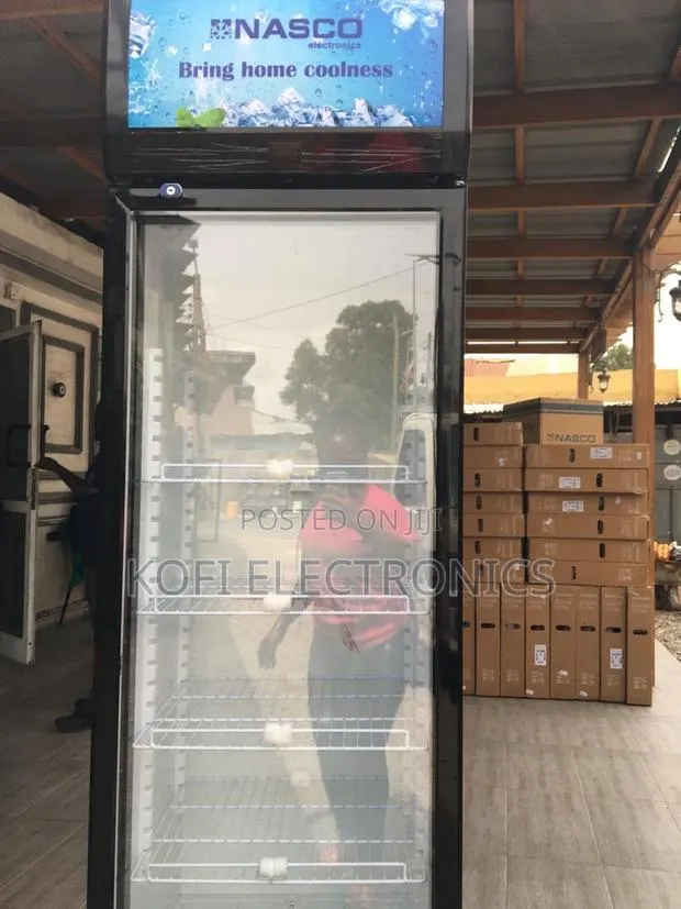 Nasco 358l Upright Display Fridge for Shops Homes · Photo 1