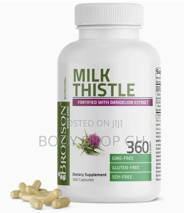 Milk Thistle Silymarin Marianum, Dandelion Extract Liver Health · Photo 1