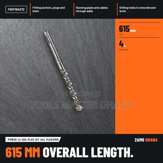 Power Ls SDS-Plus Bit S4L 14X615Mm - F00Y104272 · Photo 1