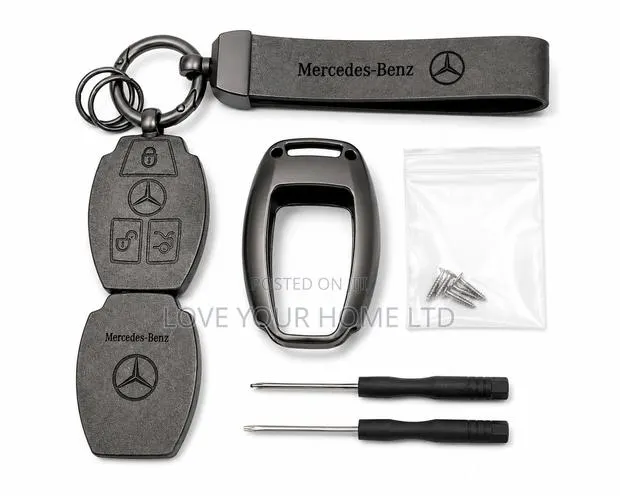 Mercedes-Benz 3-Button Smart Key Protective Case Cover