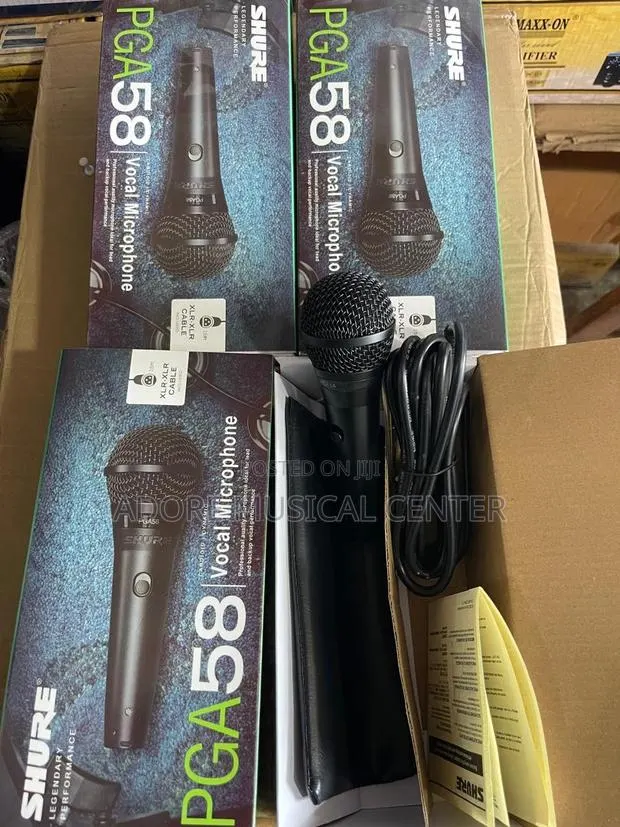 Shure Pga58 Cord Microphone · Photo 1