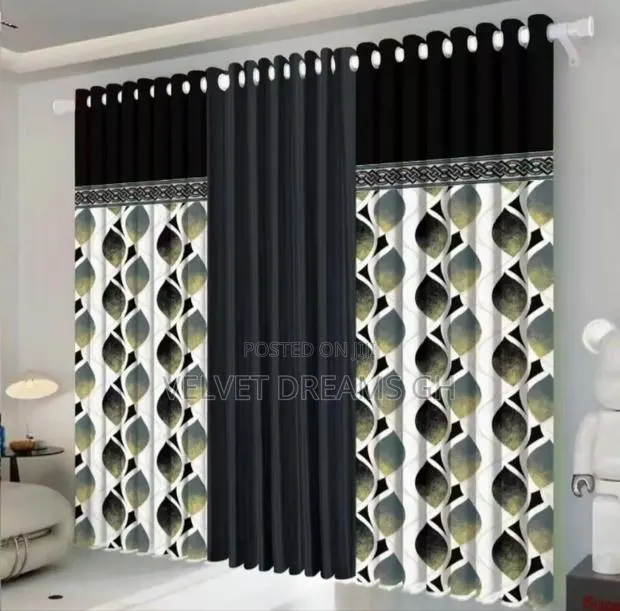 3-in-1 Curtains Voile, Design Sunblock · Photo 1