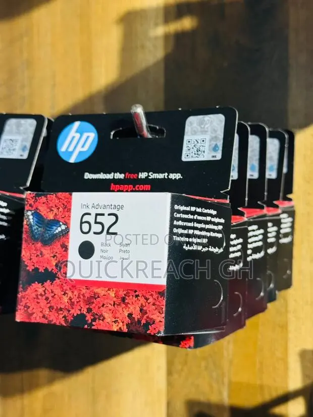 Hp 652 Ink Black · Photo 1