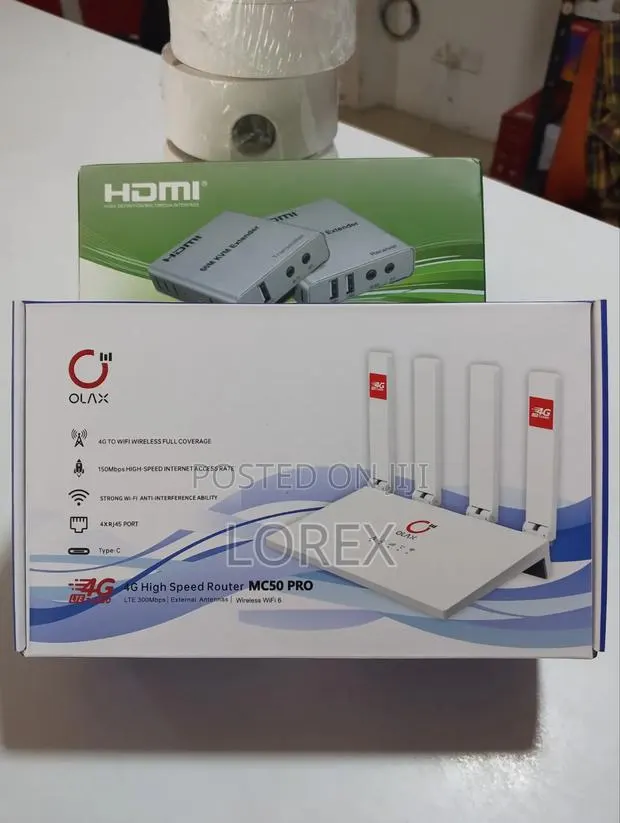 Universal Sim Router 4g Lte Olax 300mbs · Photo 1