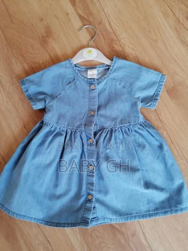 Next Kids Blue Denim Dress · Photo 1