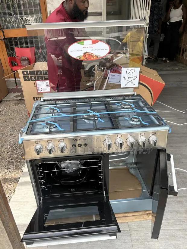 Midea Tech Gray Color 60x90cm Gas Cooker · Photo 1