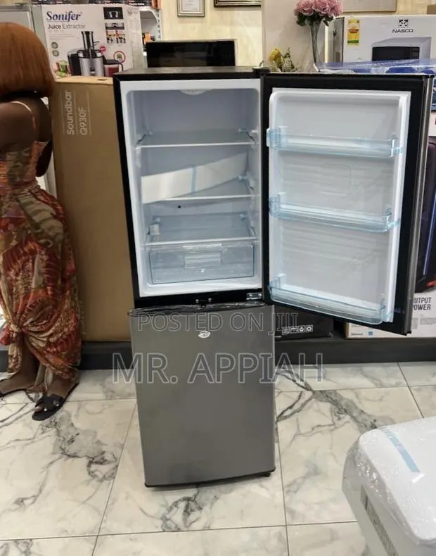 Shop Nasco 158l Bottom Mount Freezer Fridge(Nasd2-20)Dark Gray. · Photo 1