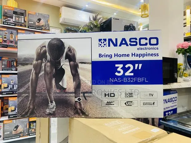 Nasco 32′′ NAS-B32FBFL Full HD LED Digital Satellite TV · Photo 1