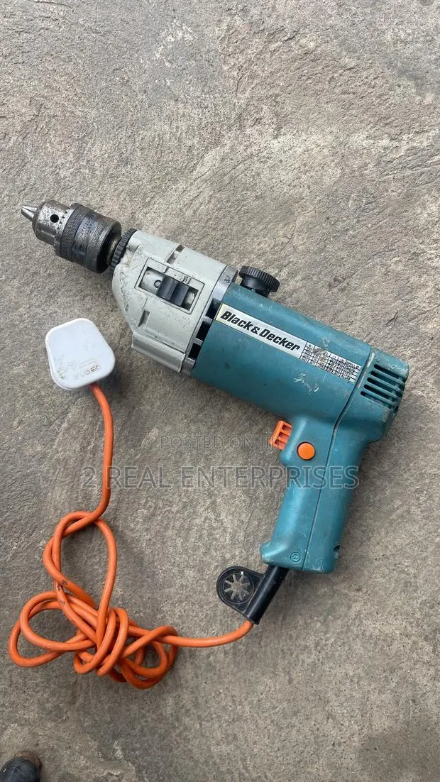 Black Decker Electric Power Drill 520W UK Used · Photo 1