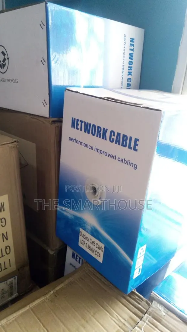 Outdoor(305m) Cat6 Pure Copper Cable 0.56mm · Photo 1