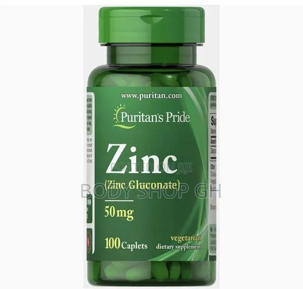 Puritan's Pride Zinc 50 Mg-100 Tablets · Photo 1