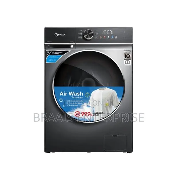 Sigma 10.5 Kg / 6 Kg Combo Washer Dryer Front Load Washing Machine · Photo 1