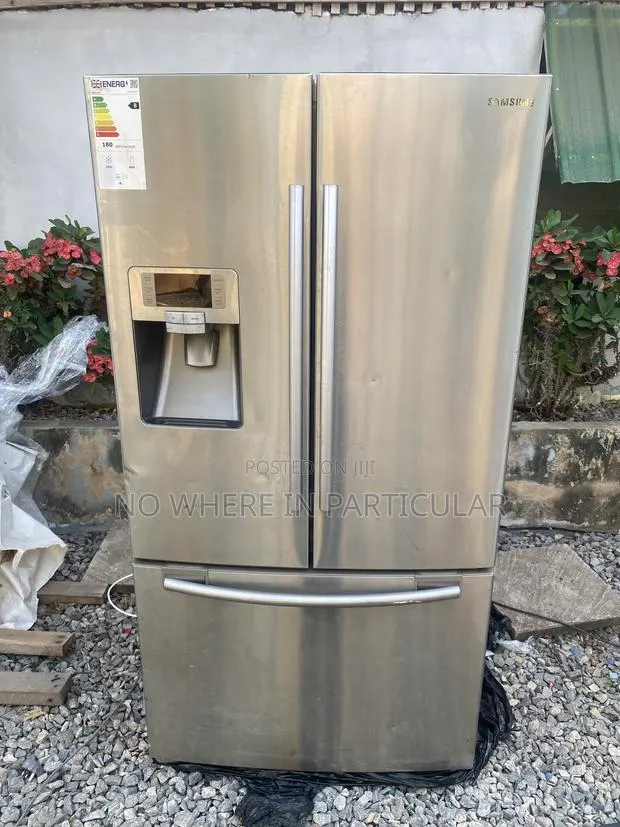 Samsung 3-Door Side-by-Side Refrigerator With Water Ice Dispen