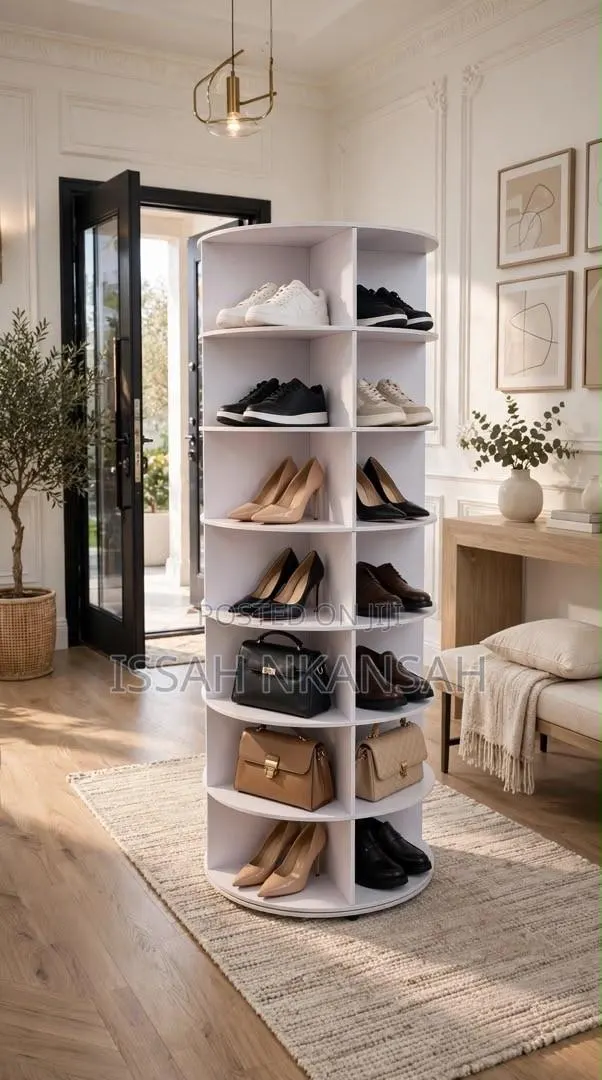 360 Rotating Shoes Tower · Photo 1