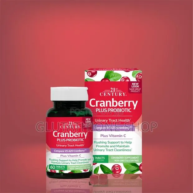 21st Century Cranberry Plus Probiotic Tablets, · Photo 1