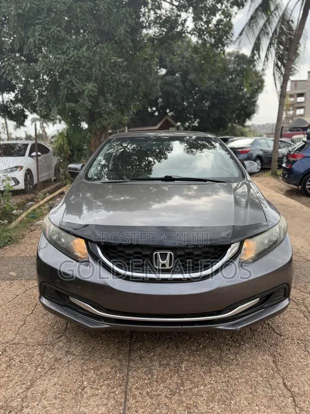 Honda Civic EX-L 4dr Sedan (1.8L 4cyl CVT) 2015 Gray · Photo 1