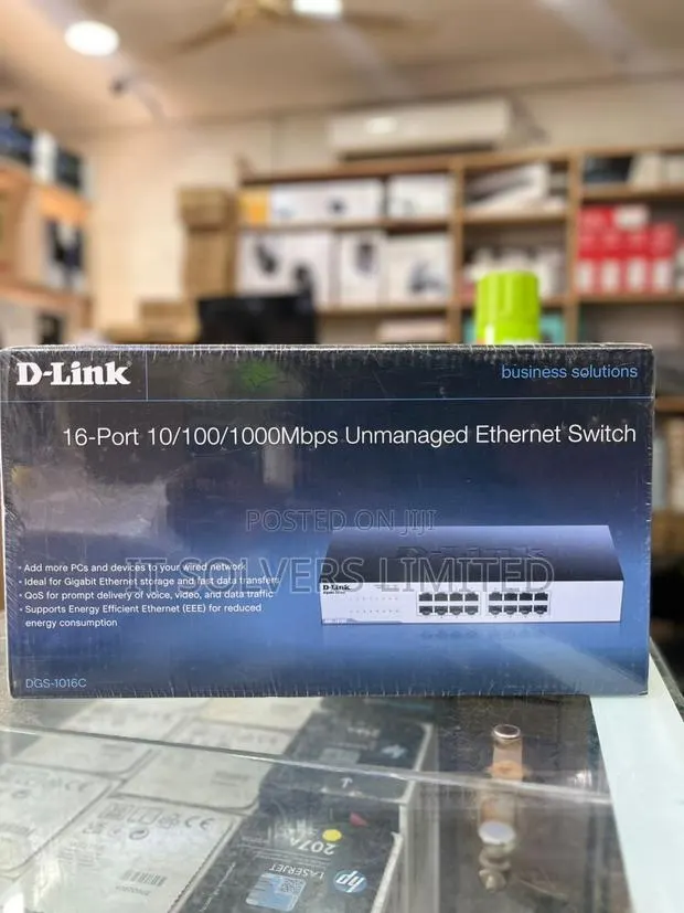 D-Link 16 Port Gigabit Switch DGS-1016c · Photo 1