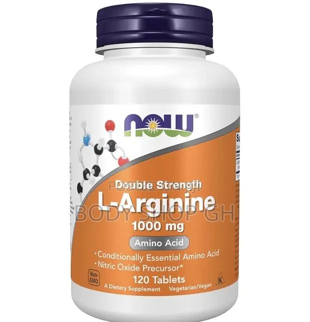 Now Foods Supplements, L-Arginine 1,000 Mg, Nitric Oxide Precursor · Photo 1
