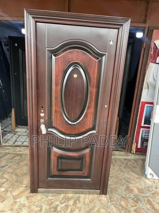 S248 Brown Security Door · Photo 1