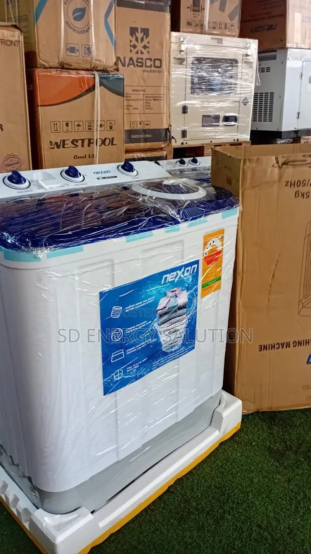 Nexon 10KG Washing Machine – Powerful Twin Tub Washer Available · Photo 1