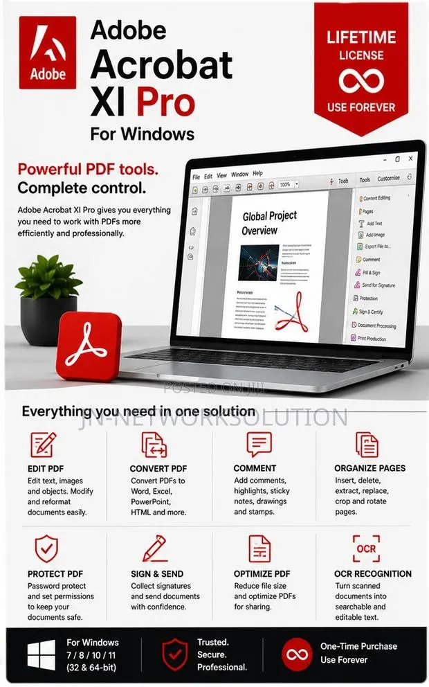 Adobe Acrobat XI Pro for Windows (Lifetime) · Photo 1