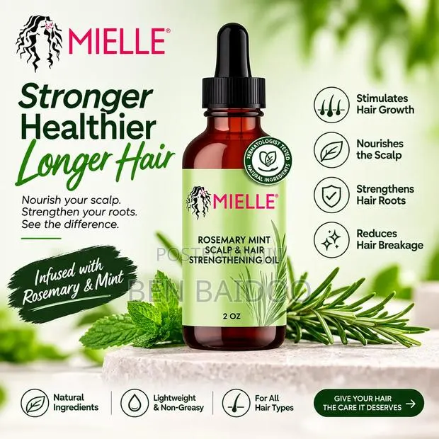 Rosemary Hair Growth Oil (Infused With Rosemary & Mint) · Photo 1