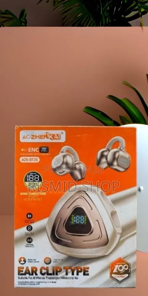 AO ZHENKAI AZK-BT25 Bluetooth Clip-on Audio Earphones · Photo 1
