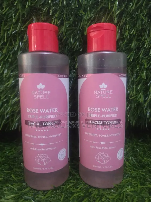 Nature Spell Rose Water Facial Toner. 200ml. · Photo 1