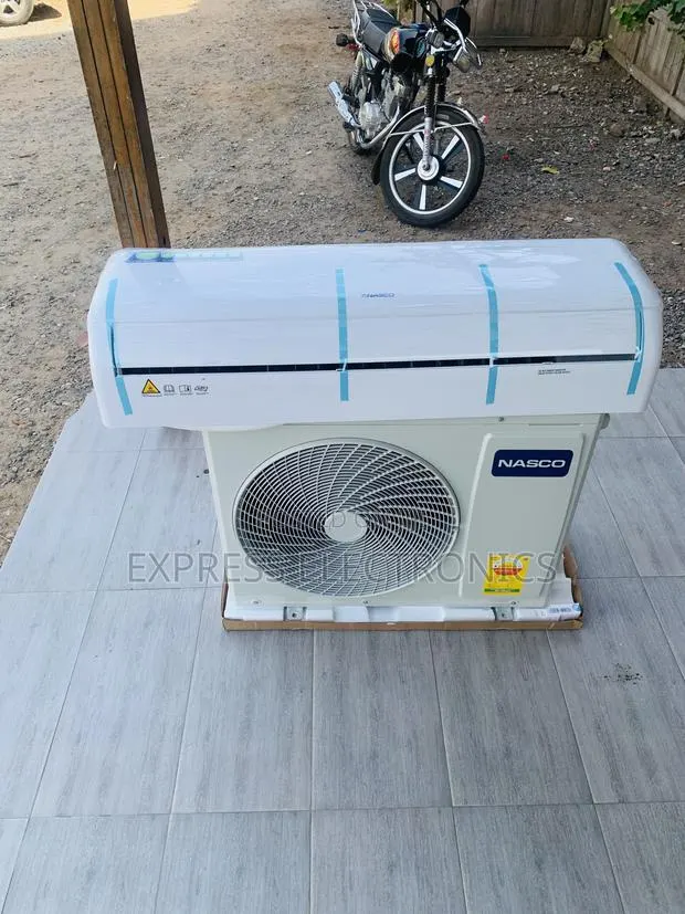 Shop From Us the New White Nasco Air Conditioner 1.5hp · Photo 1