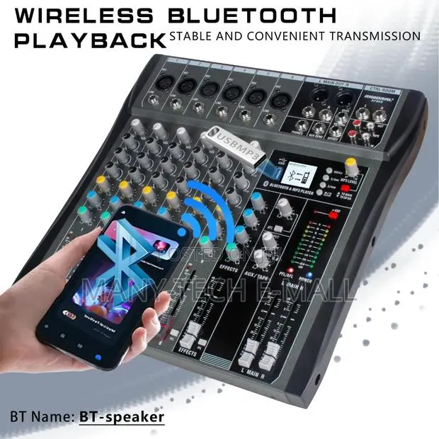 Professional Dj Mixer 8 Channel · Photo 2
