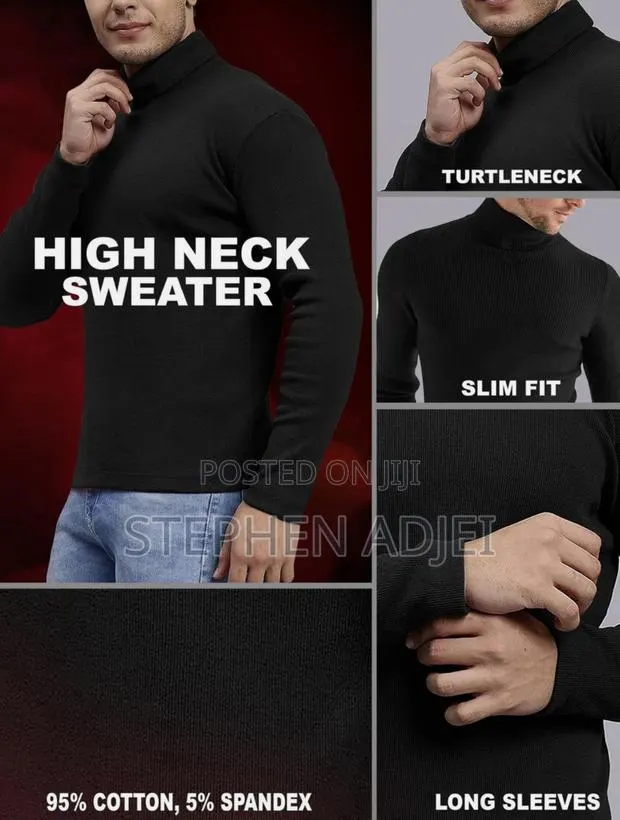 Turtle Neck / Ribbed Neck · Photo 2