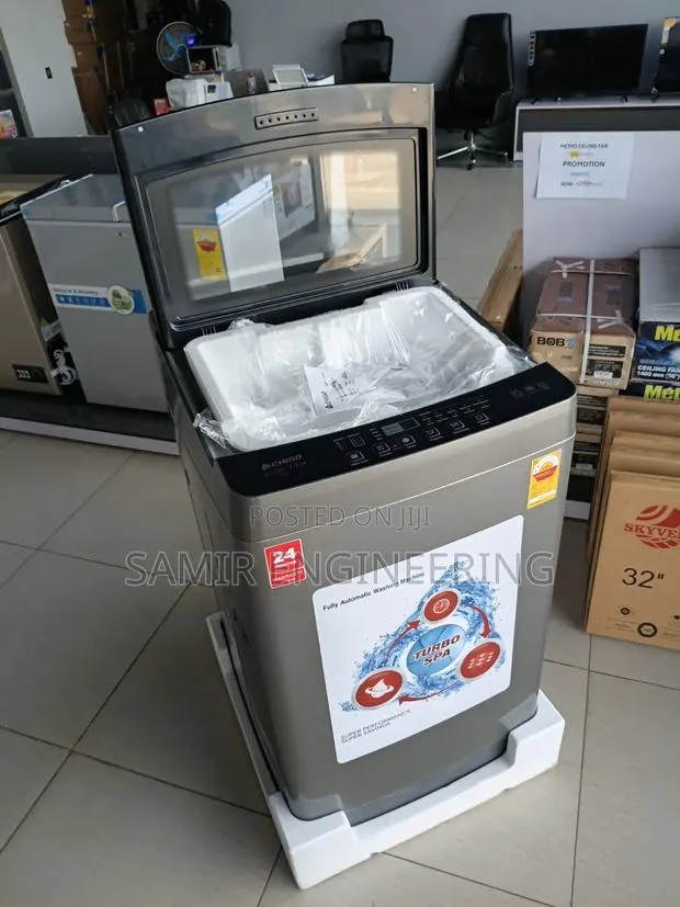 Chigo 14kg Diamond Drum Washer: Powerful Energy Efficient · Photo 1