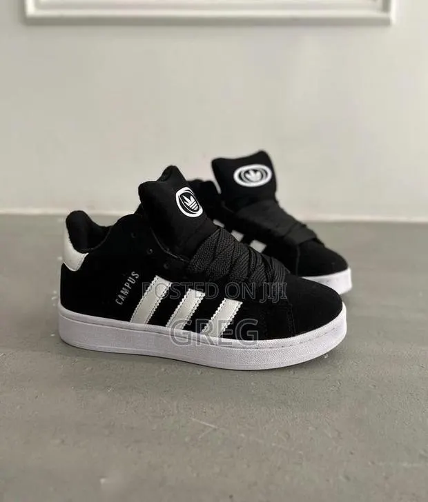 Adidas Campus “Black White” · Photo 1