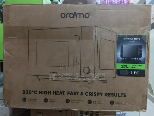 Oraimo InfiWave Nova 3in1 27L Microwave-Air Fryer-Oven Touch Control · Photo 1