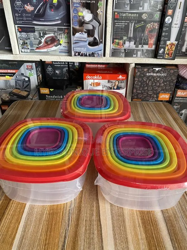 7pcs Crisper Box Set for Fridge Organization · Photo 1