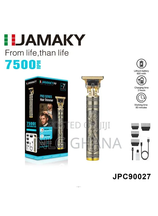 5w 600mah 7500rpm Rechargeable Professional Hair Trimmer Ghx6948 · Photo 1