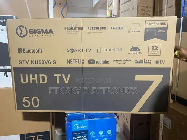 Sigma 50 Smart Android Uhd Tv STV-Ku50v6-S · Photo 1