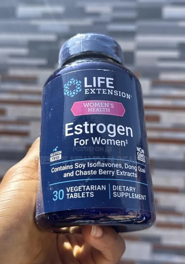 Estrogen for Women, 30 Vegetarian Tablets · Photo 1