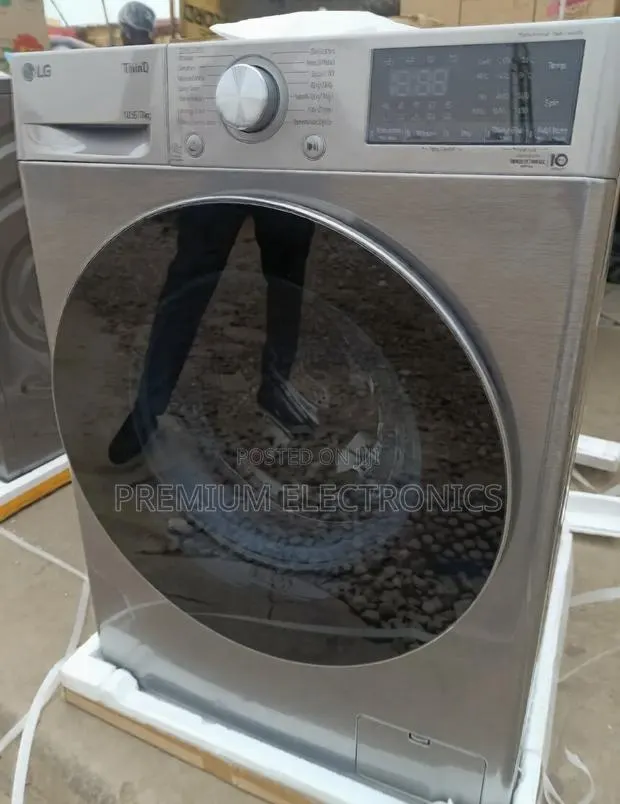 LG 10.5kg/7kg Washer Dryer Ai Dd Steam, Wifi Smart Thinq F4v5rgp2t · Photo 1