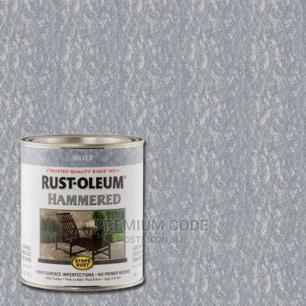 Hammered Metal Silver, Rustoleum · Photo 1