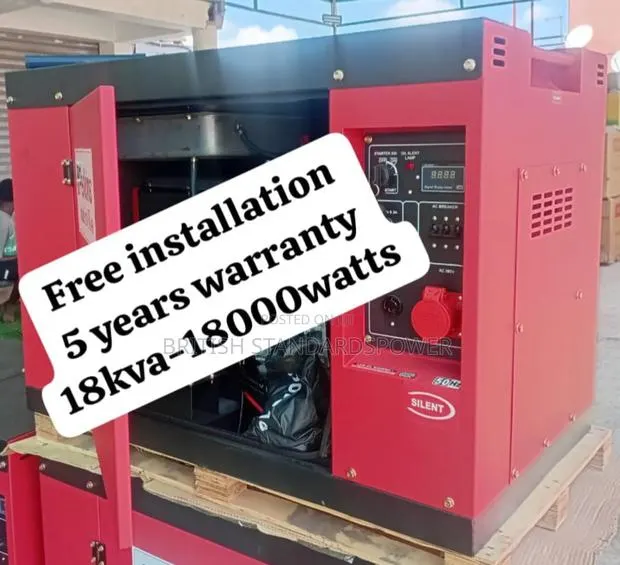 Commercial Scale 18kva Silent Perkins Diesel Generator · Photo 1