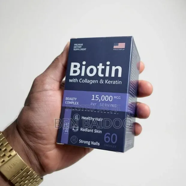 Biotin for Clear Skin and Quick Hair Growth · Photo 1
