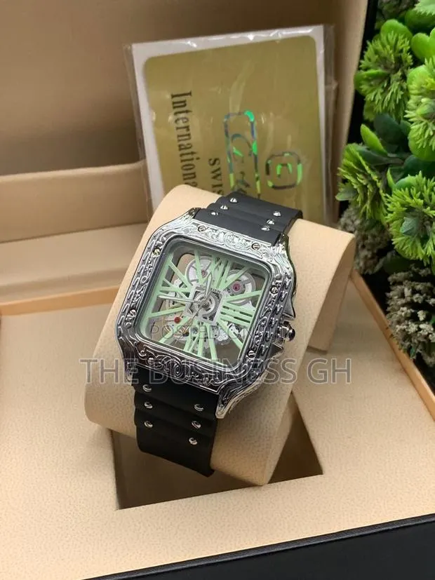 Cartier Santos Skeleton Wristwatch · Photo 1