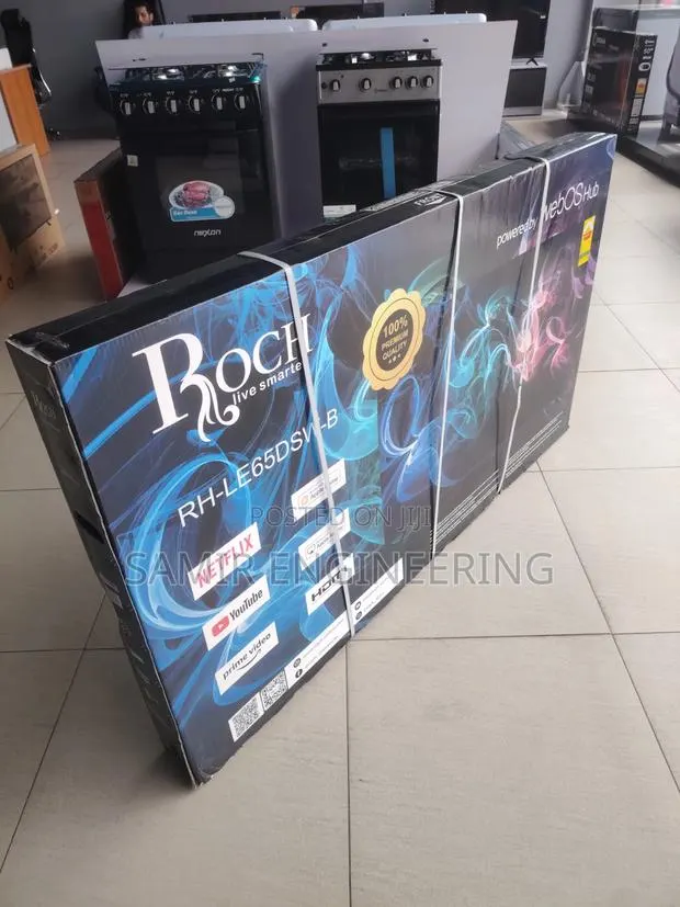 Roch 65" Hdr Smart Tv – Your Window To Cinematic Brilliance · Photo 1