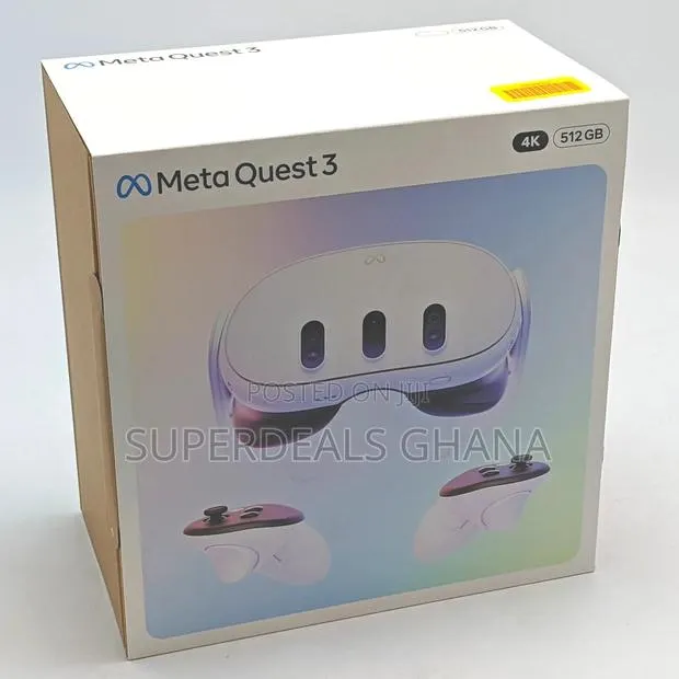 Meta Quest 3 Mixed Reality Headset 4k 512gb Whit · Photo 1