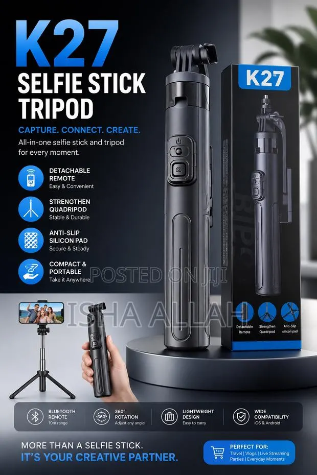 Smart Selfie Stick Tripod · Photo 1