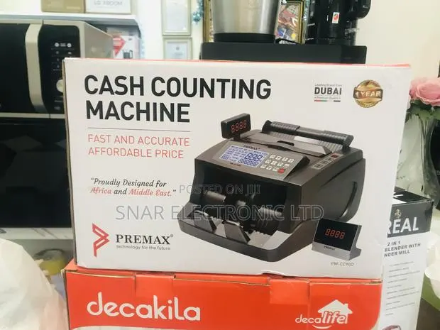 Qualified Premax Counting Machine With Fake Note Detection · Photo 1