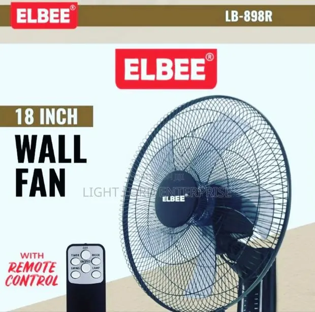 18inch Ellbee Wall Fan With Remote Control · Photo 1