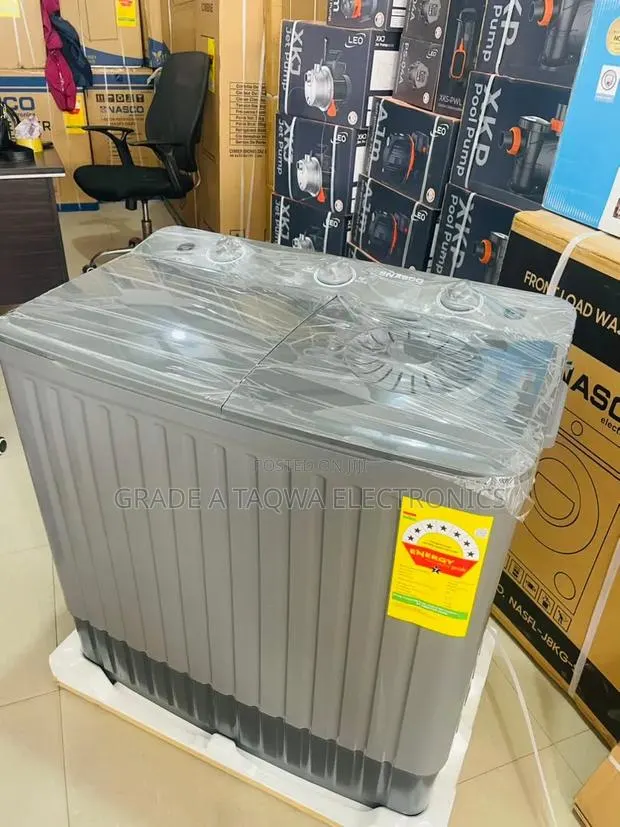 Wash and Spin Easily,Nasco 11kg Twin-Tub Washing Machine · Photo 1