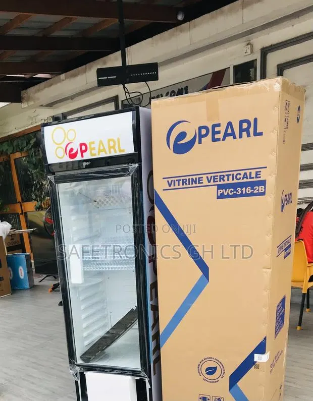 Authentic PVC-316 Singledoor Display Pearl White Frosty · Photo 1